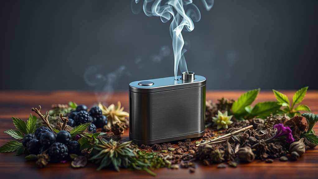 herb vaporizing device explained