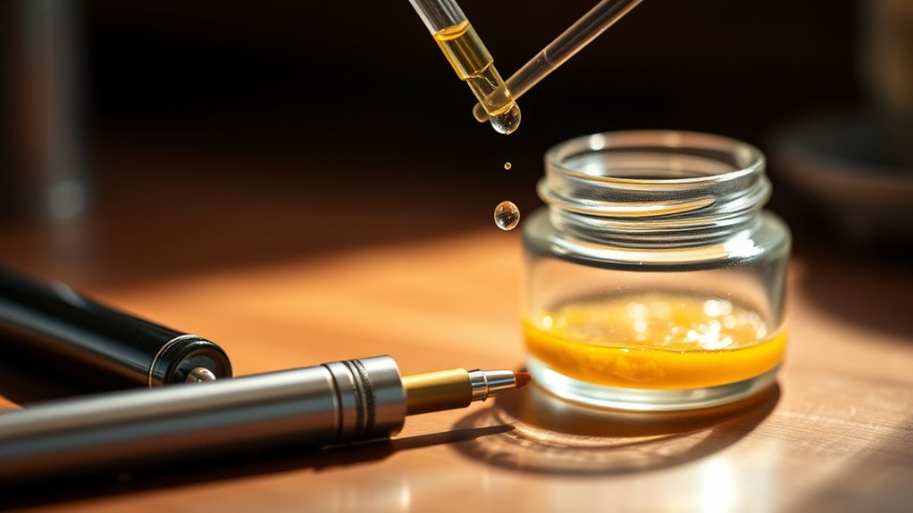 load concentrate into vape