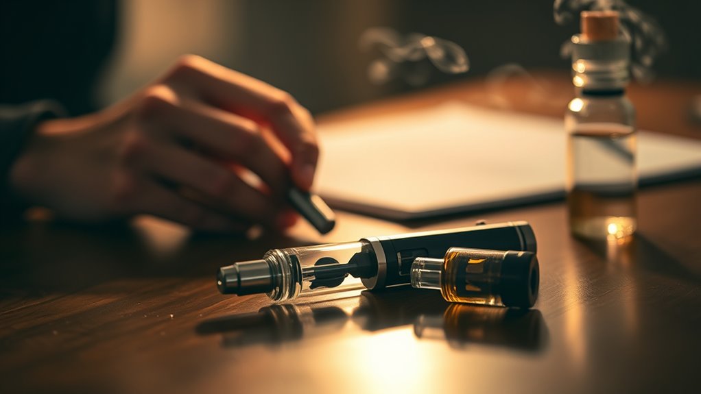 nicotine adjustment in vaping