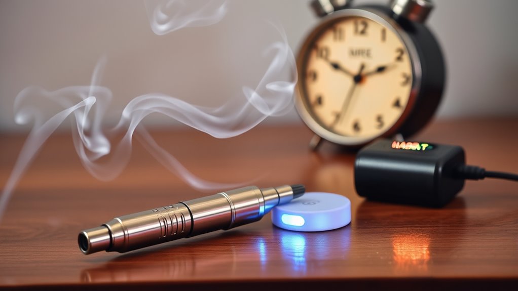 vape pen charging duration