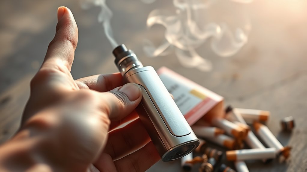 vaping aids smoking cessation