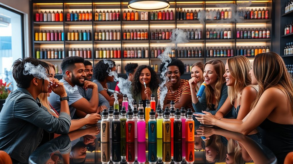 vaping fosters social connections