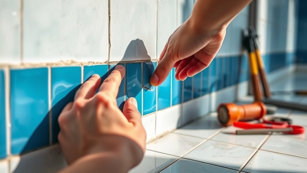 allow grout fully cure