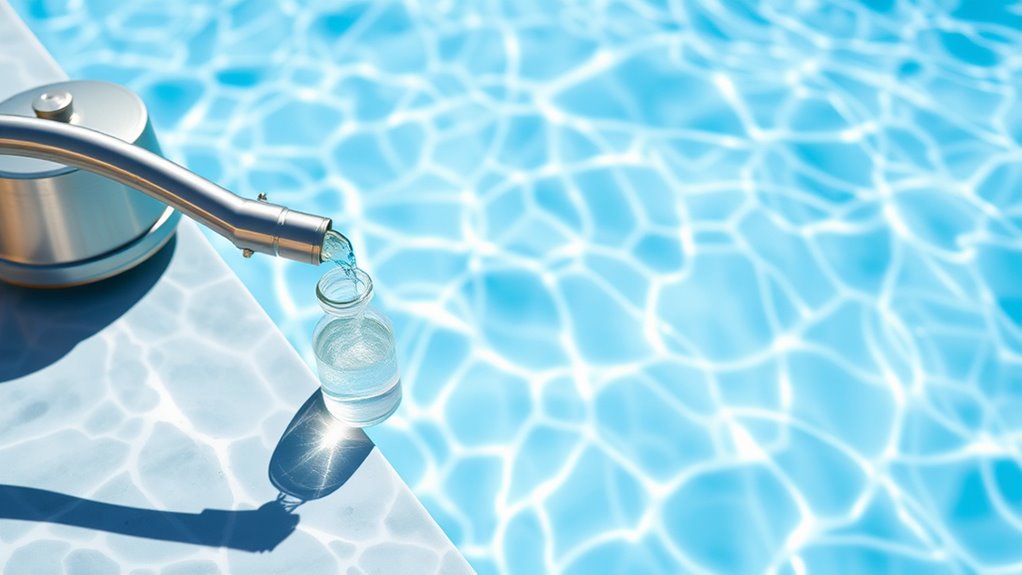 borates stabilize pool chemistry