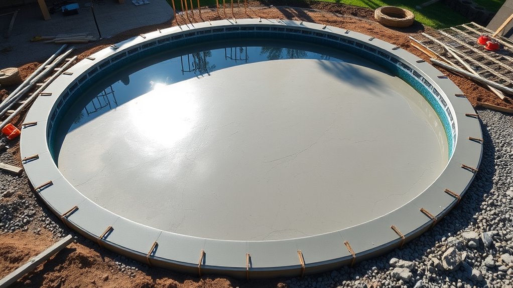 construct durable concrete foundation