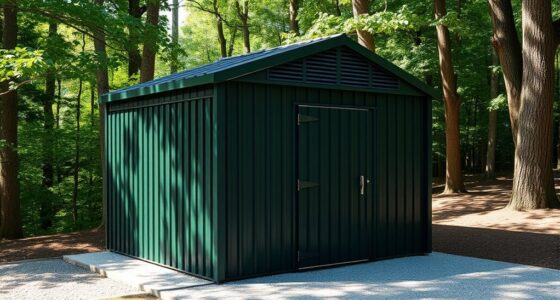 constructing noise resistant shed