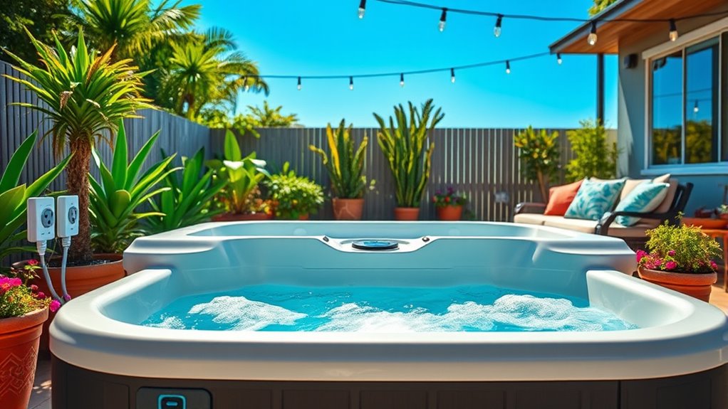 easy quick hot tub setup