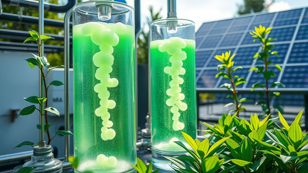 eco friendly green gas production