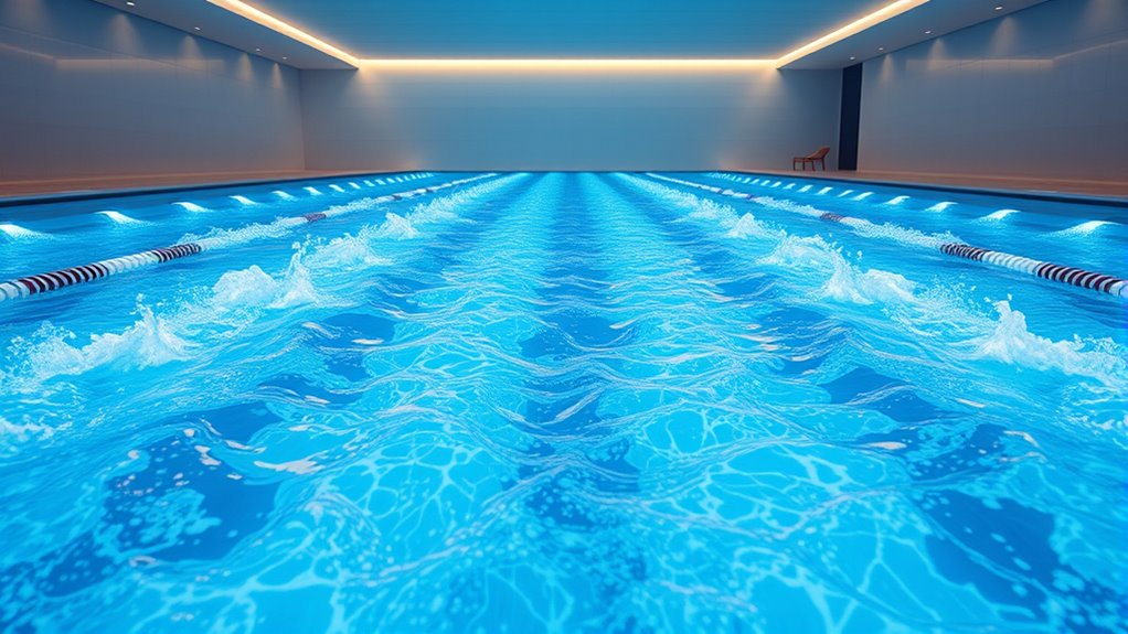 endless lap swimming system
