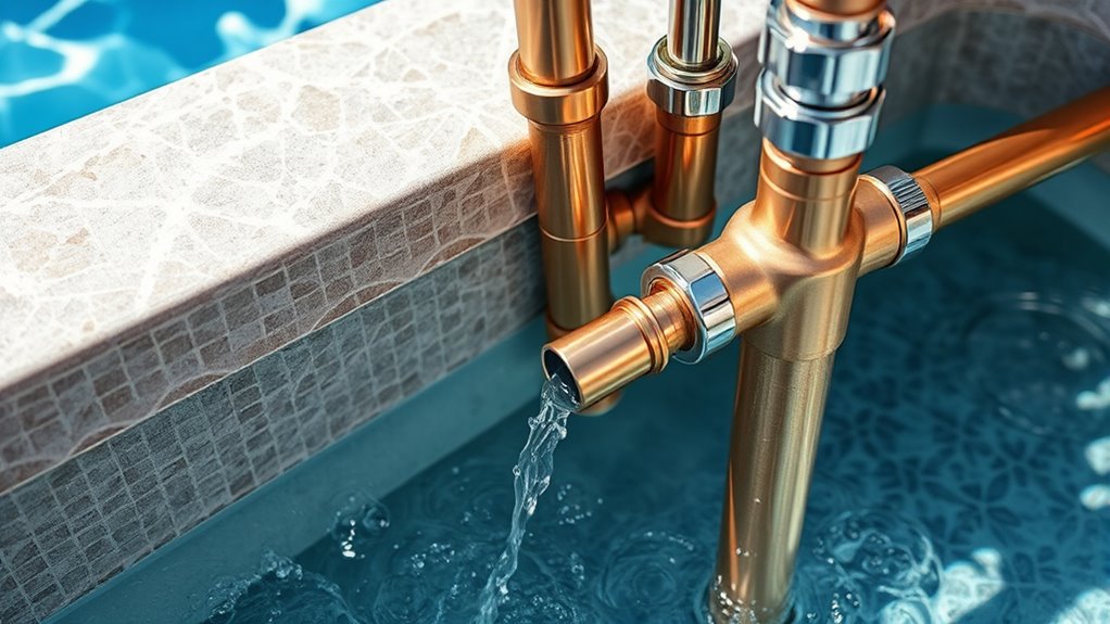 ensure leak free water connections