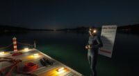 ensure safe night swimming