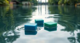 enzyme blocks control waterline buildup