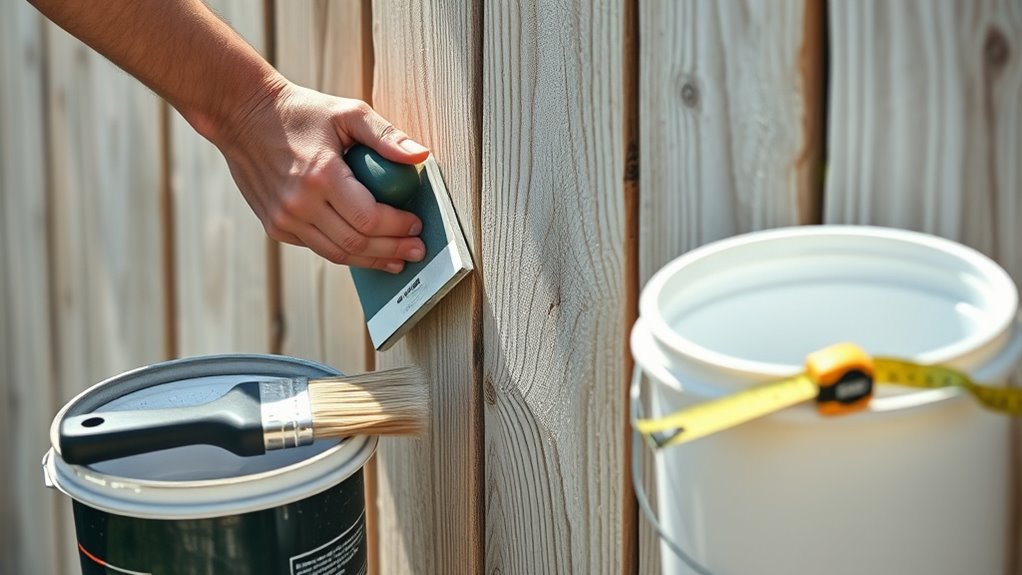 fence preparation ensures durability