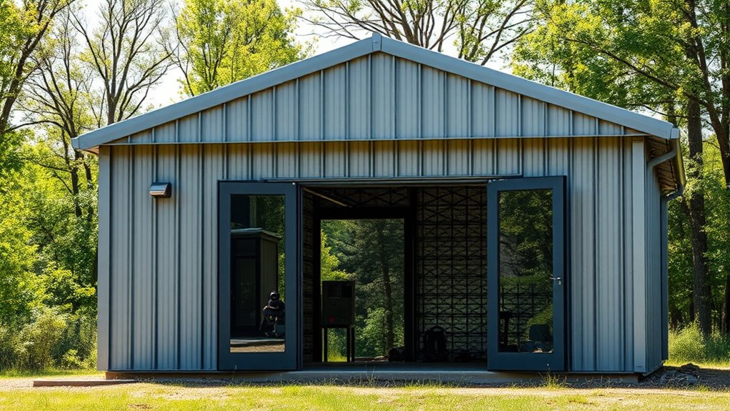install durable weatherproof doors