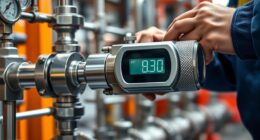 install flow meters precisely