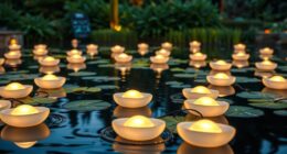 installing and maintaining floating lights
