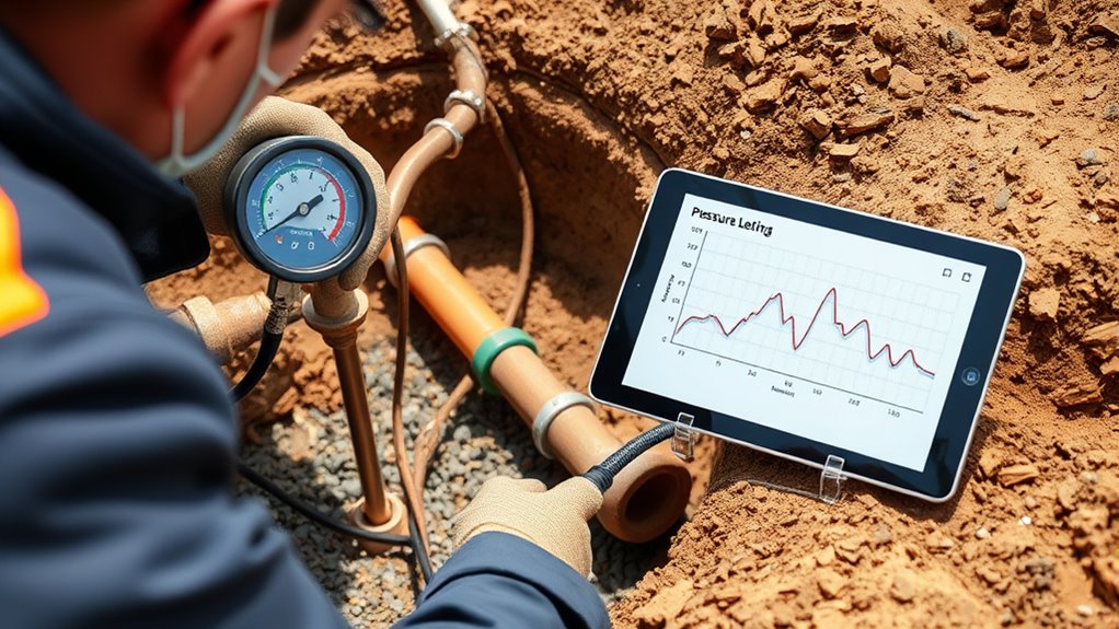 interpreting pressure test results