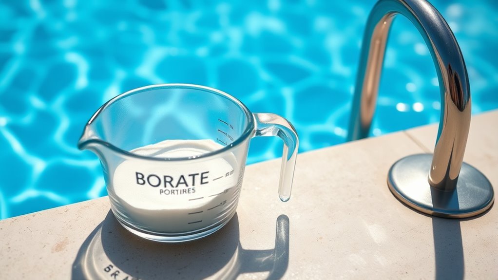 maintain consistent borate levels