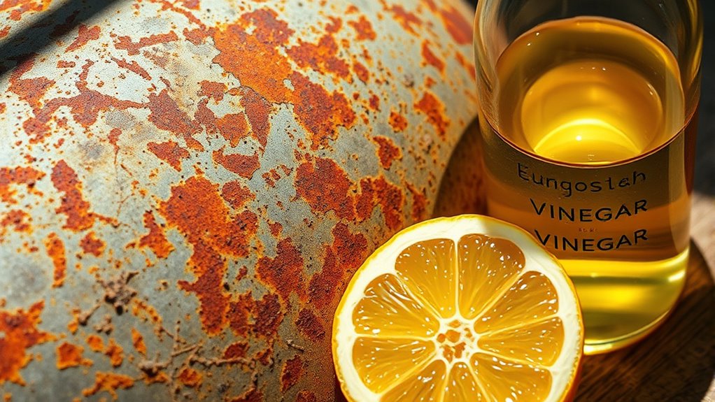 natural acids remove stains
