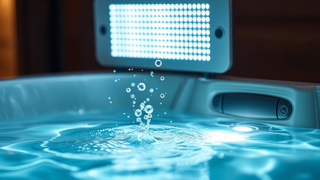 ozone generation sanitizes water