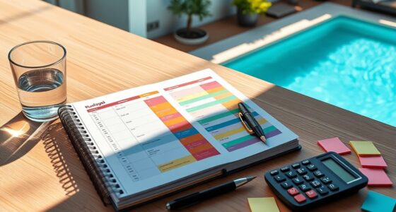 pool budget tracking