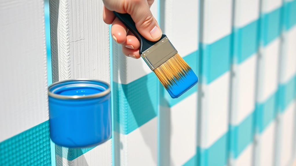 pool fence painting maintenance