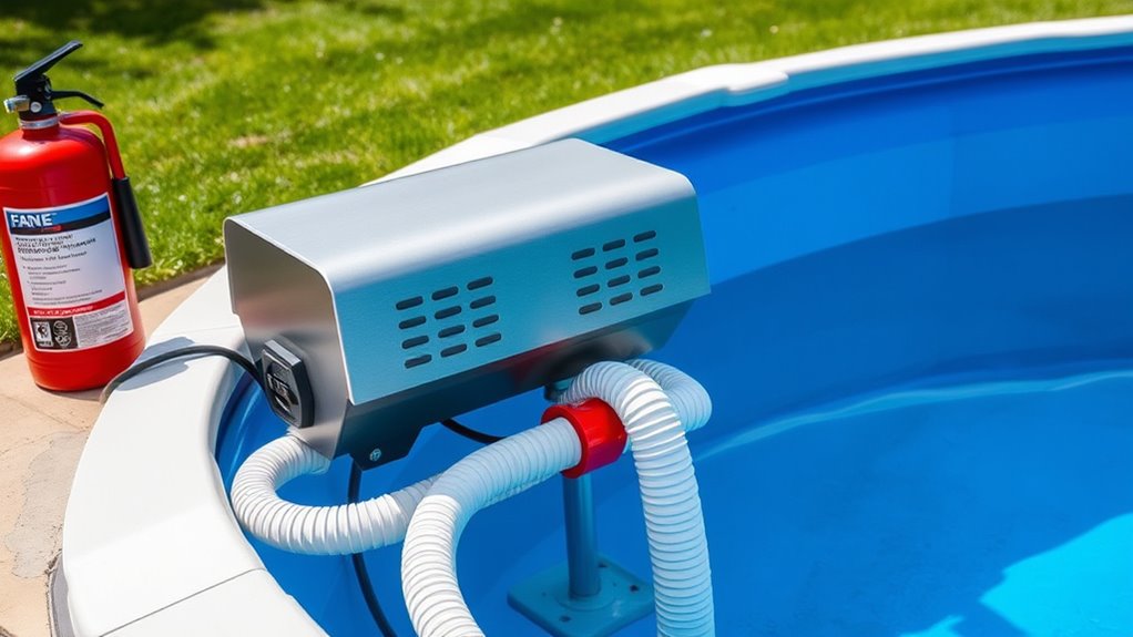pool heater safety maintenance