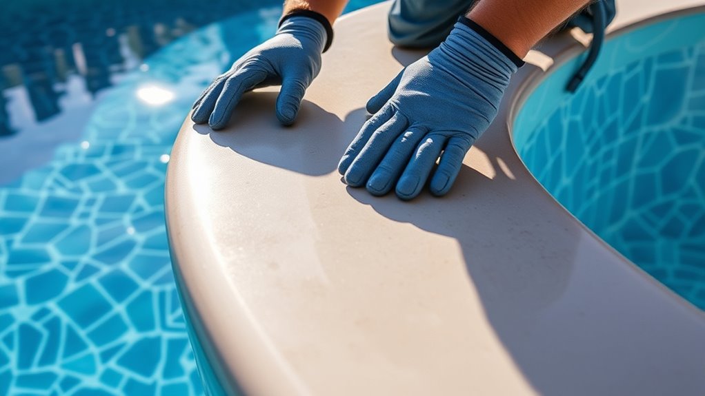 pool ledge installation timeline