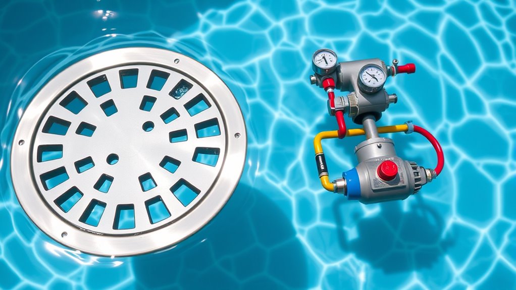 pool safety system mechanisms