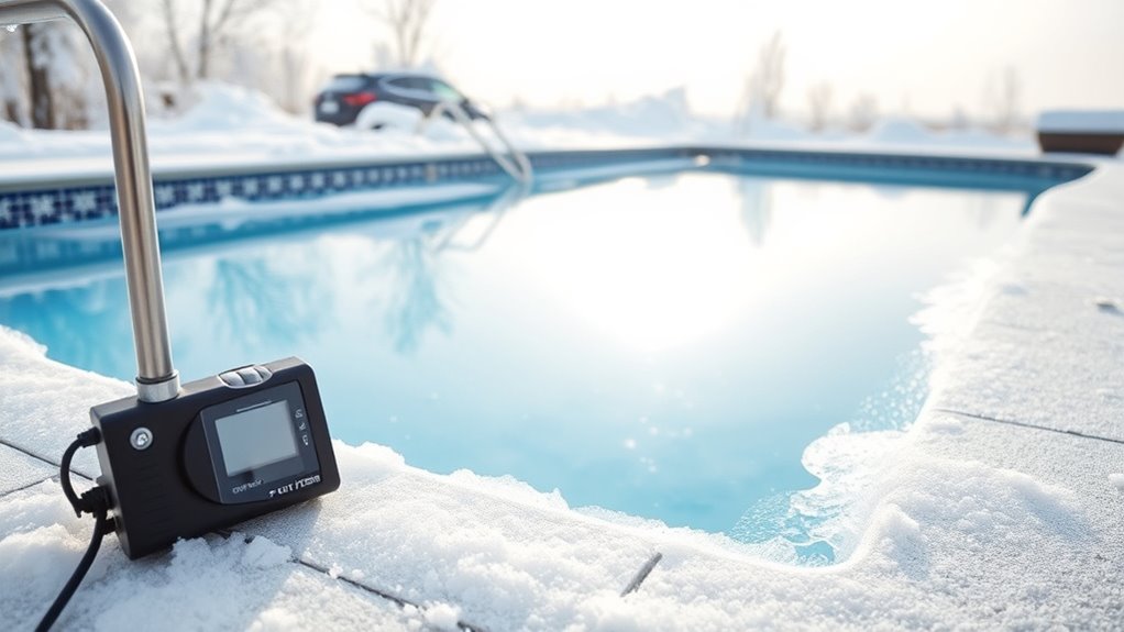 salt pool winterization tips