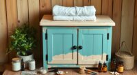 spa cabinet renovation project