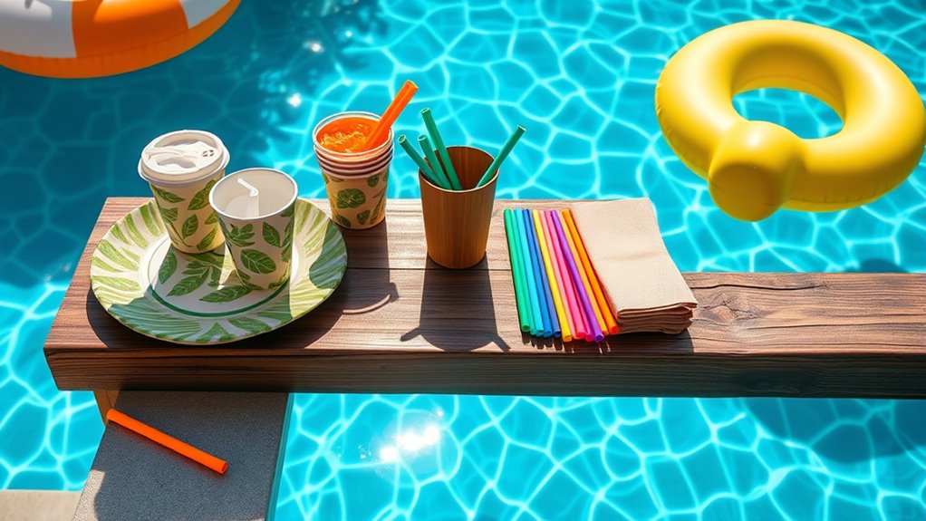 sustainable pool party essentials