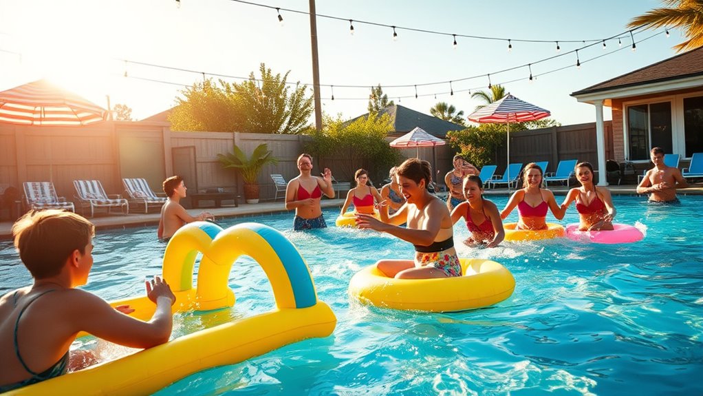themed pool party ideas