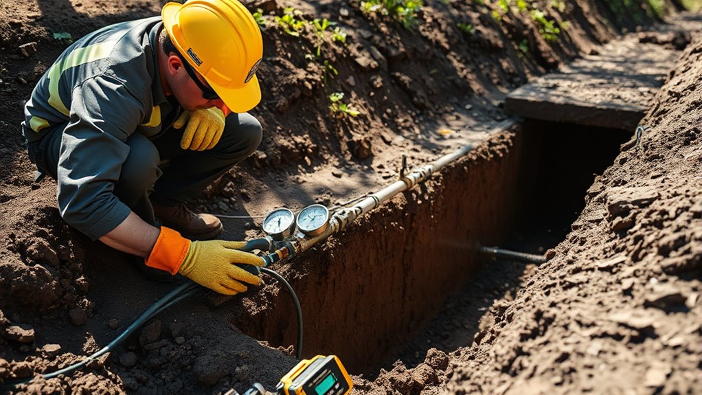 underground plumbing leak detection