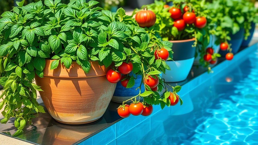 water plants early daily
