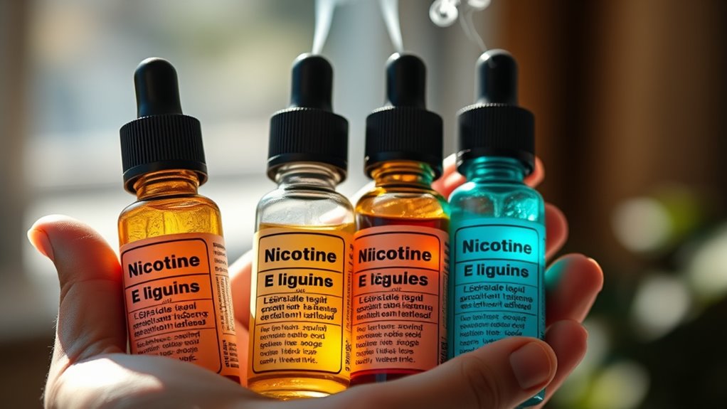 choose nicotine and flavors wisely