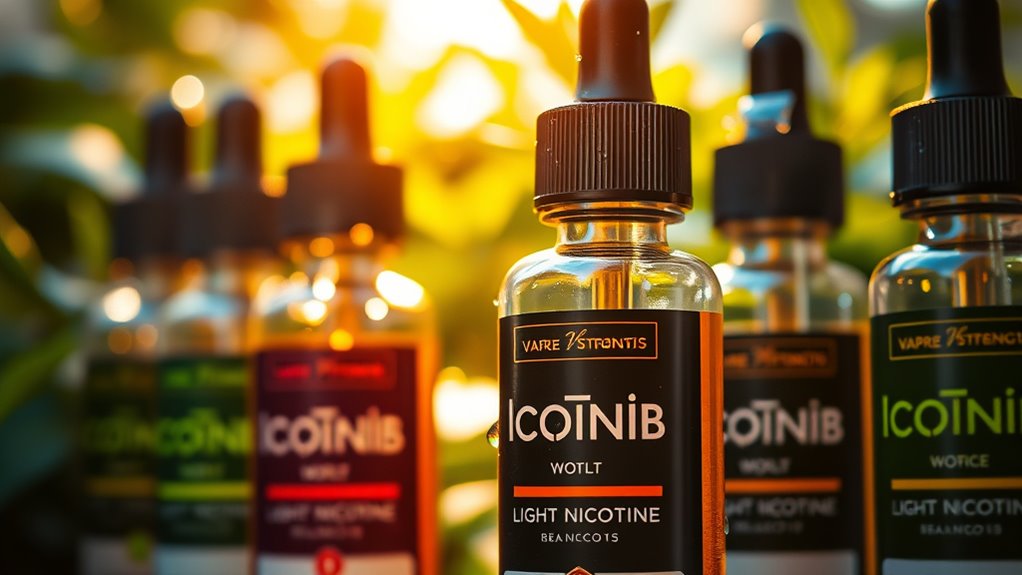 choose nicotine level wisely