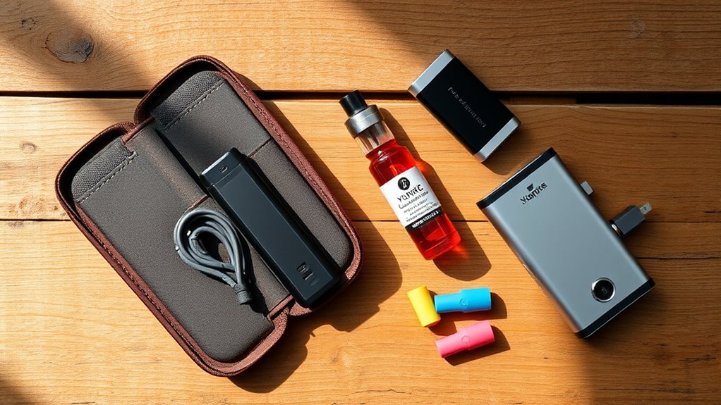 essential travel vape accessories