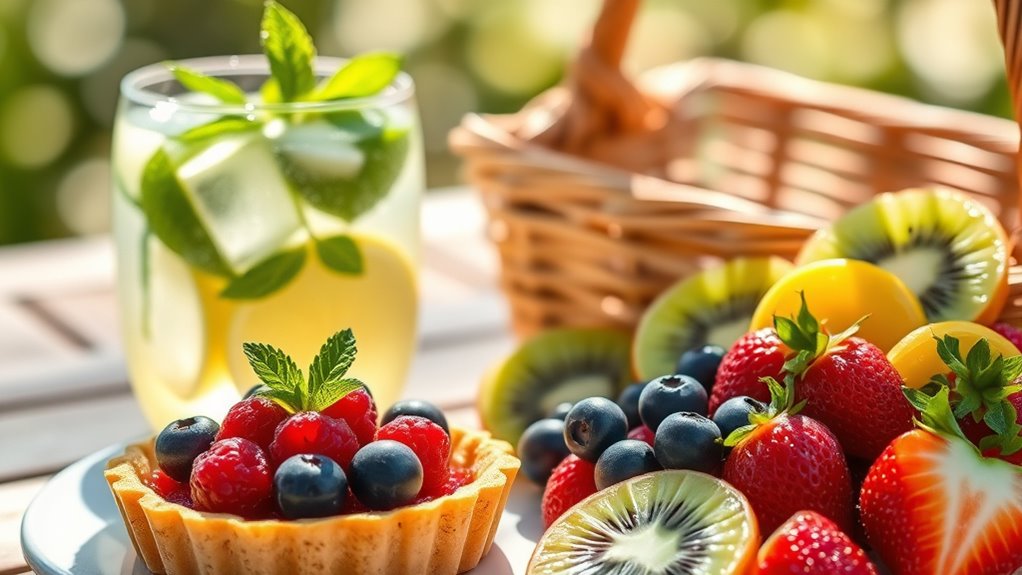 fruit dessert beverage pairings