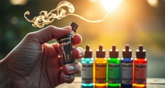 gradually decrease nicotine intake