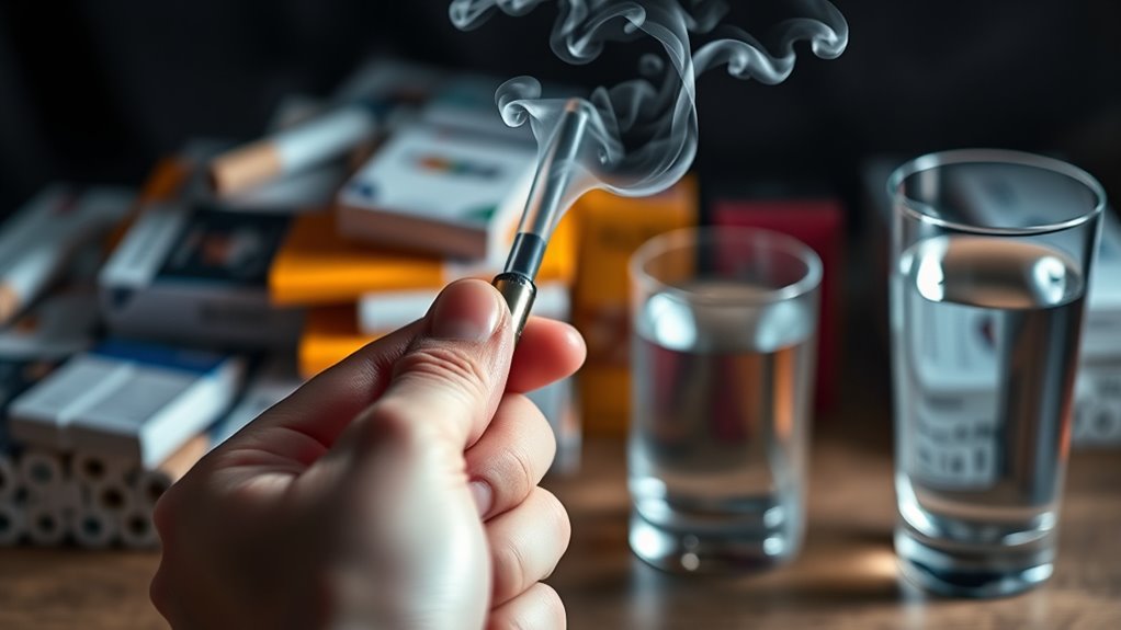 gradually reduce nicotine intake