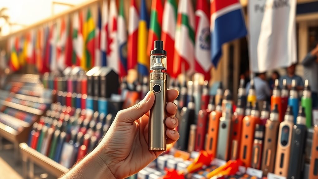 international vaping tax variations