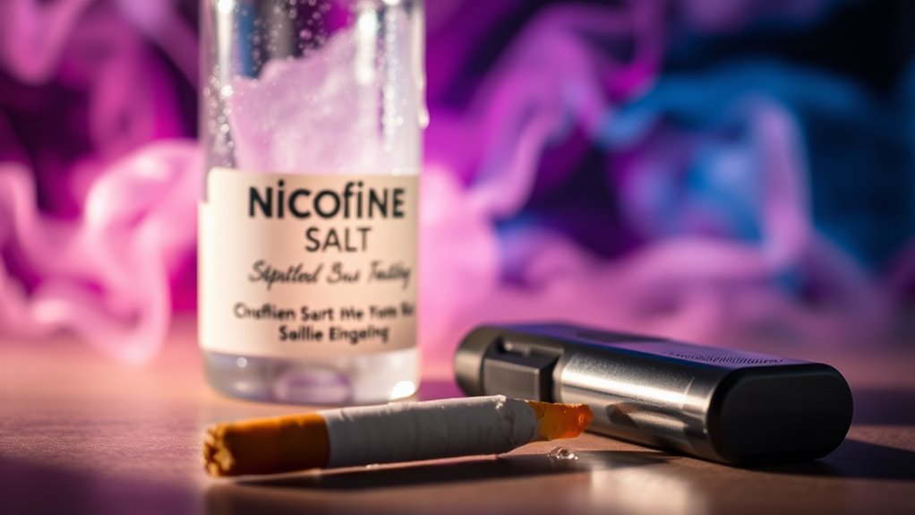 nicotine salts benefits addiction