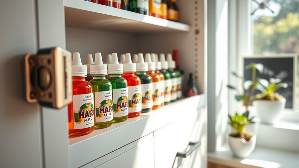 proper e liquid storage practices