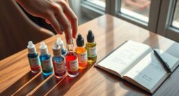 select appropriate nicotine levels