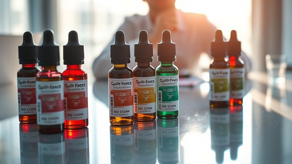 select appropriate nicotine strength