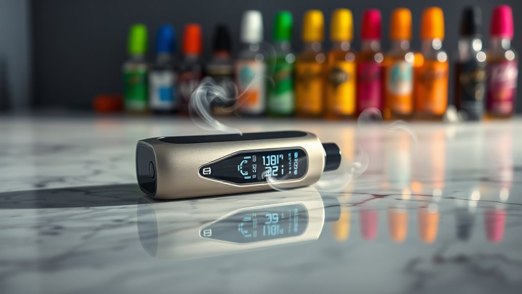 smart vaping device features