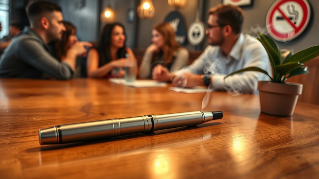 vape responsibly in public