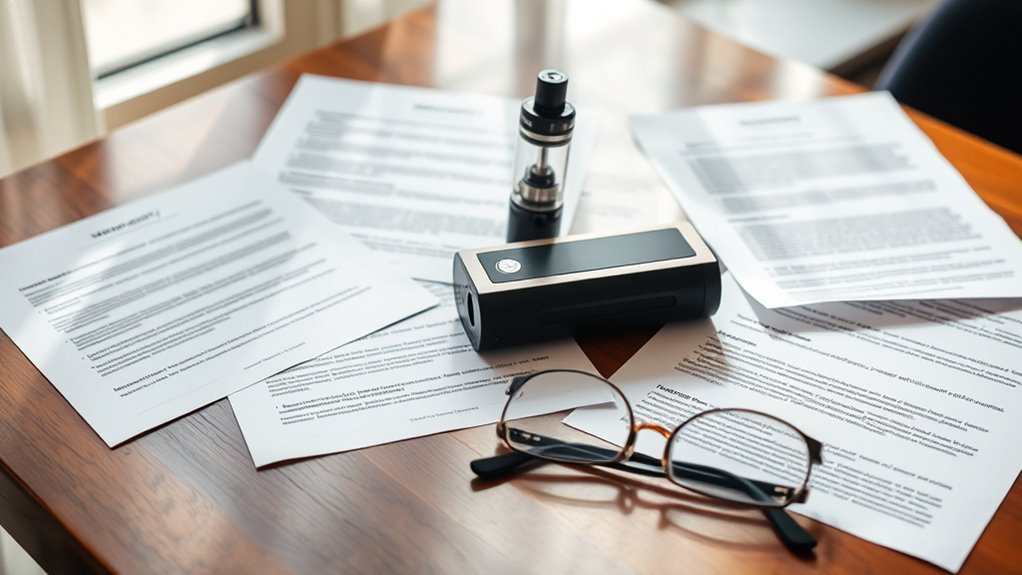 vape warranty and return policies