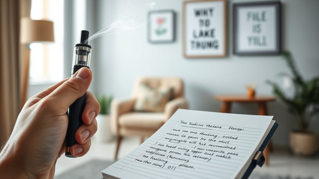 vaping and behavioral therapy